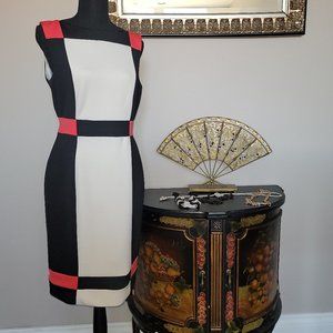 Maggie London Color Block Dress